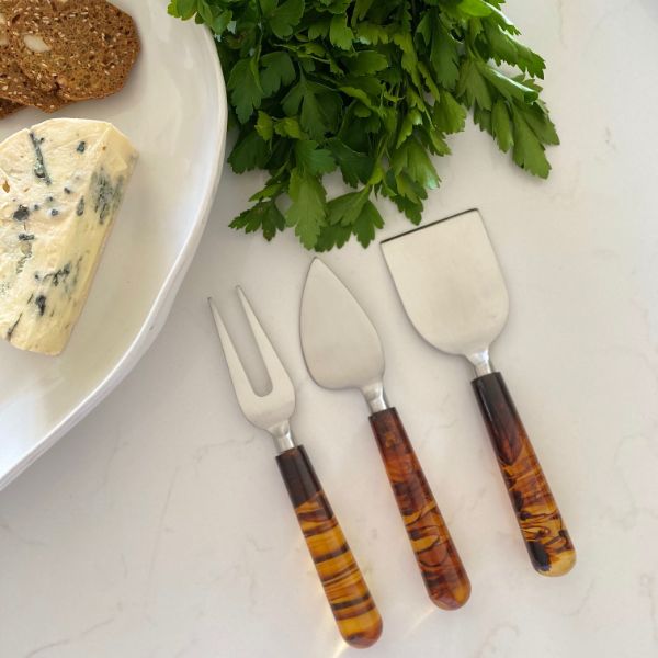Tortoiseshell Cheese Knife Set/3