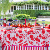 Rouge Camille Table Cloth