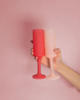 SEFF  Silicone Unbreakable Champagne Flute