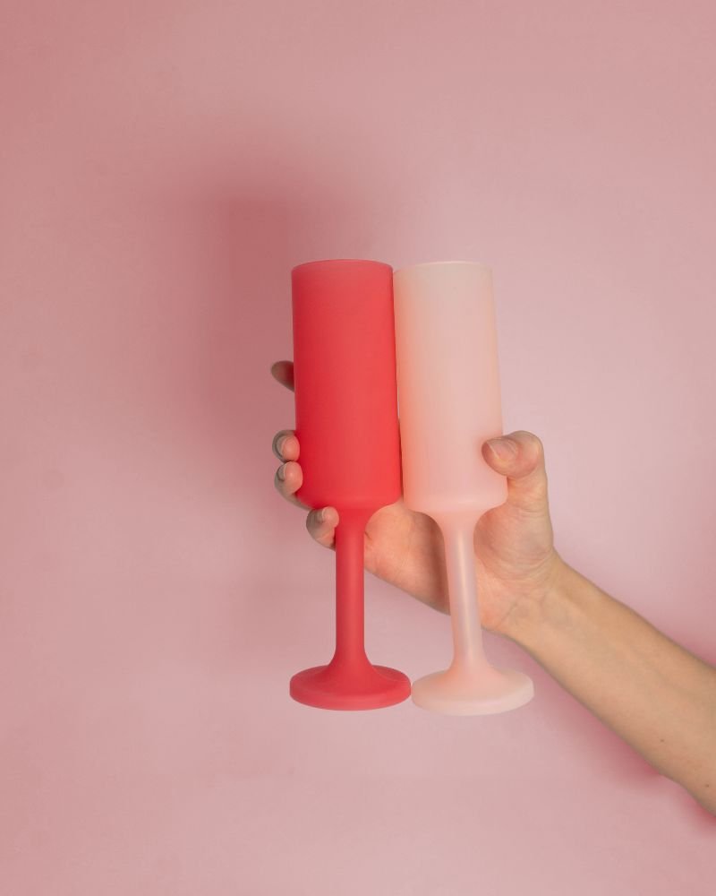SEFF  Silicone Unbreakable Champagne Flute