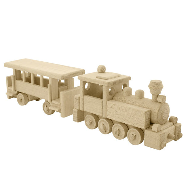 Wooden Steam Train
