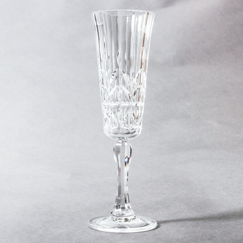 Pavillion Clear Acrylic Champagne Flute