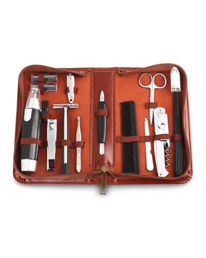 Men's Republic - Men's Grooming Kit - 12 Pieces in Zipper Bag